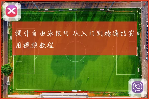 提升自由泳技巧 从入门到精通的实用视频教程